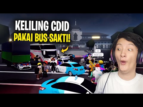Review Bus Milik Staff CDID Berujung Kocak Banget - Car Driving Indonesia Revamp (Roblox)