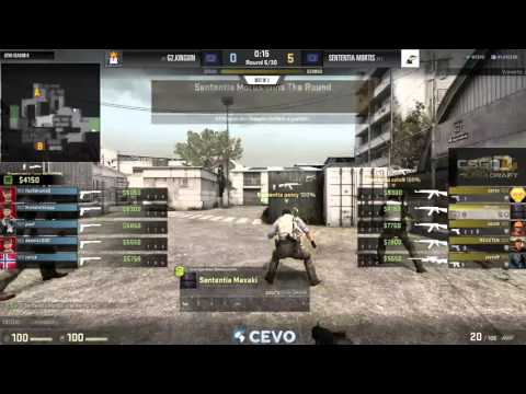 G2.Kinguin vs Sententia Mortis Game 1 (CEVO-P CS:GO Season 8) - Helium & Launders