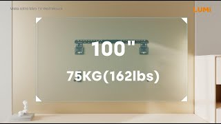 Vista Ultra Slim Fixed TV Wall Mounts | LED21 Series | LUMI