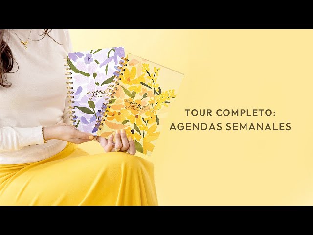 Vídeo relacionado con PACKLIST Planificador Semanal A4, para Escritorio - Regalo Original Mi Semana Más Organizada. Agendas, Planificadores y Calendarios Semanales de Diseño