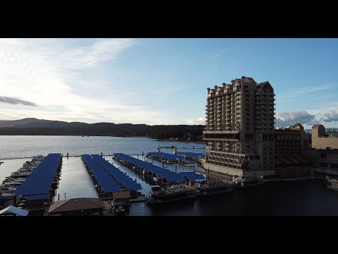 Coeur d' Alene, ID (DJI Mavic Pro 4K footage)