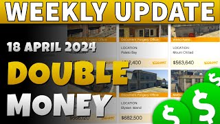 GTA 5 DOUBLE MONEY THIS WEEK | GTA Online Weekly Update (-30% Discount MC Businesses)