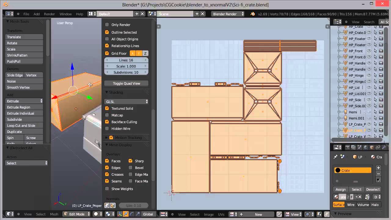 blender baking normals xnormal