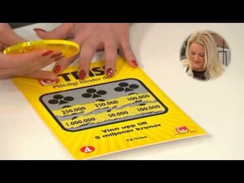 Helena Pettersson från Enköping skrapar triss - Nyhetsmorgon (TV4)