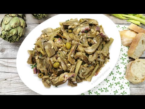 Caponata di carciofi bianca