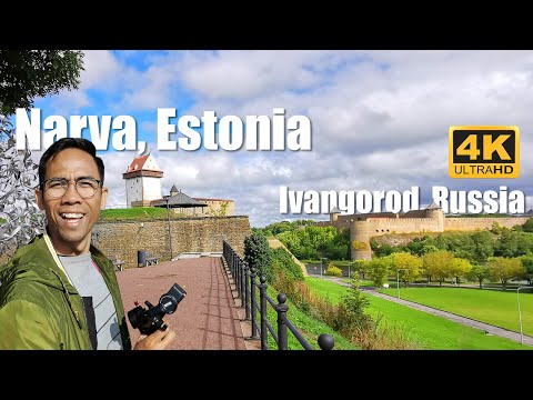 NARVA: The border city of Estonia and Russia  | The Planet V [4K]