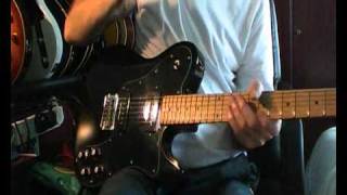 Video thumbnail for fender squier telecaster custom II p90,s.wmv by MrGlassback