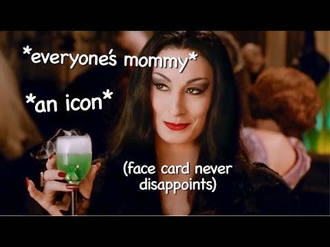 morticia addams being ✨MOMMY✨ for 6 minutes and 21 seconds