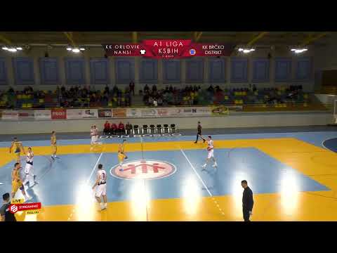 KK ORLOVIK NANSI - KK BRČKO DISTRIKT - A1 Liga KSBIH 5. Kolo