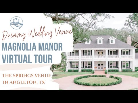 The Springs | MAGNOLIA MANOR TOUR -- a mansion wedding venue like no other | located in Angleton, TX
