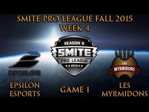 SPL Fall Week 4 - Epsilon Esports vs. Les Myrmidons (Game 1)