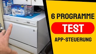 Ich teste den Midea ST 3 6F wi Tischgeschirrspüler -Mini Spülmaschine