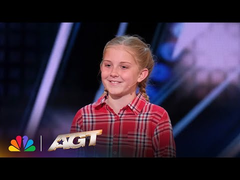 11-Year-Old Animal Impressionist Lily Wilker Impresses The Judges | AGT