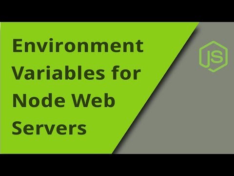 Environment Variables and Node Servers