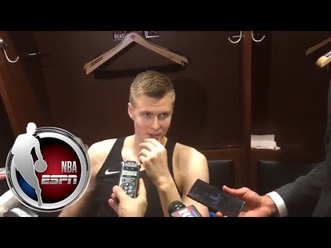 Kristaps Porzingis on Knicks' loss too Hawks: 'I can't even process that we lost' | NBA on ESPN