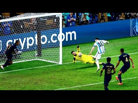 Lionel Messi Legendary World Cup Final Argentina vs France Highlights