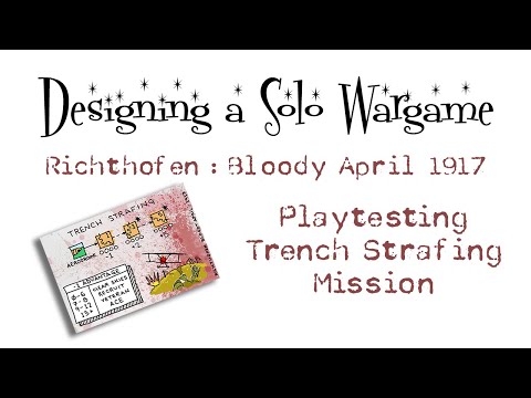 Playtesting the Trench Strafing mission