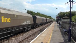 preview picture of video '66713 thrashes through Yarm'