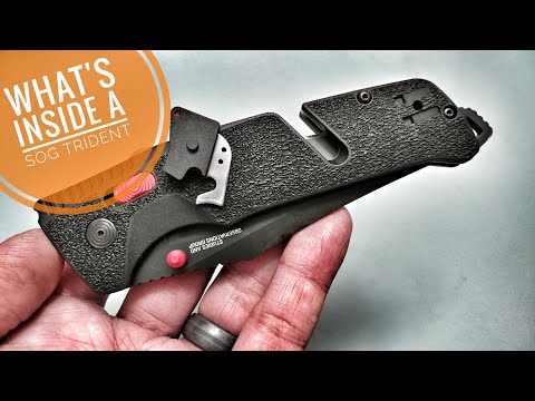 SOG Trident AT Knife Disassembly and Deassist