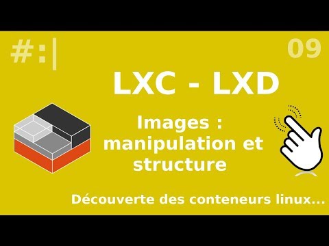 LXC LXD 9 Images manipuler et structure