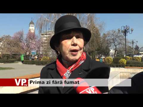 Prima zi fără fumat
