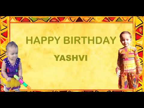 Yashvi happy birthday 23/07/2020