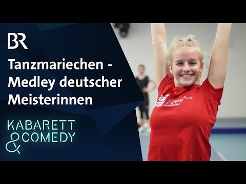 Tanzmariechen: Die zehn deutschen Meisterinnen | Fastnacht in Franken | BR Kabarett & Comedy