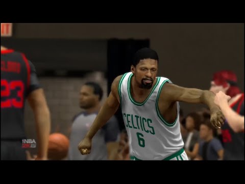 NBA 2k15 - Legendary Team Scramble FINAL (Dynamo vs 64-65 Celtics) [Challenging Uncle Bill]