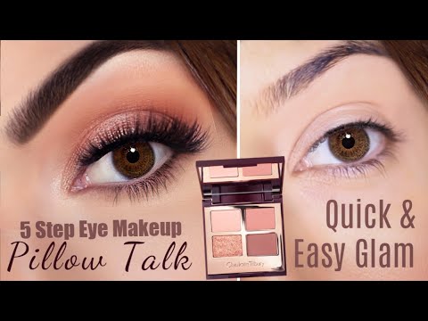 Beginner Eye Makeup 5 Step Eye Makeup Pillow Talk | TheMakeupChair