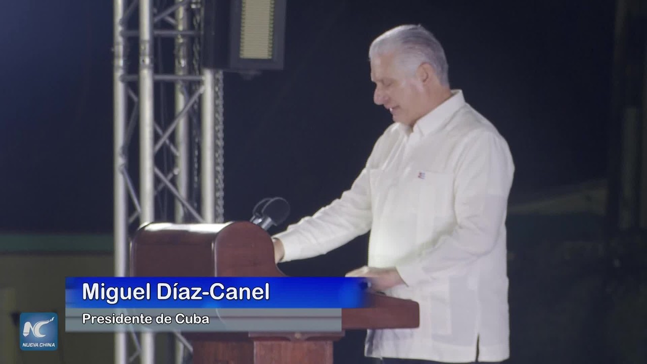 Presidente Díaz-Canel denuncia intentos de EEUU de "apropiarse" de Cuba