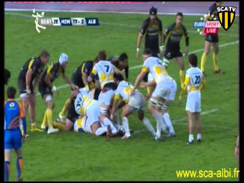 Rugby PRO D2 résumé du match Stade Montois Albi