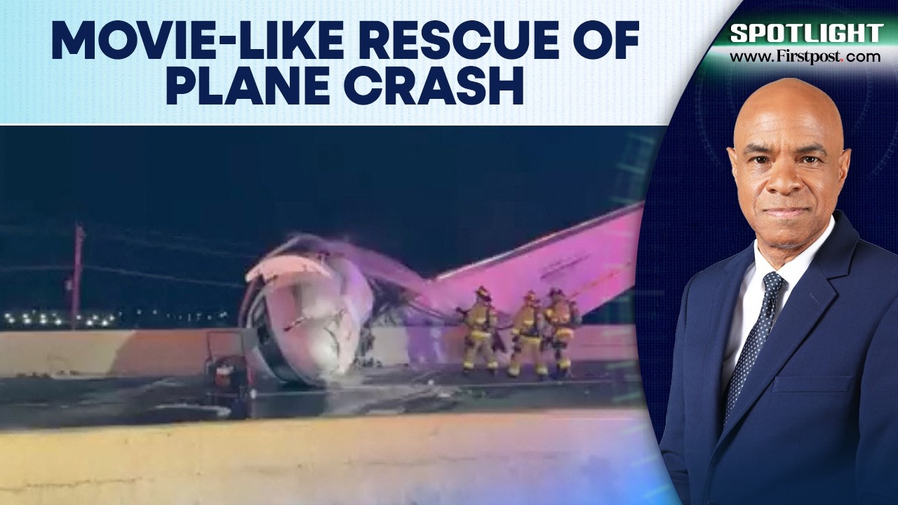 Texas Plane Crash Sparks Dramatic Rescue After Jet Bursts Into Flames | Spotlight