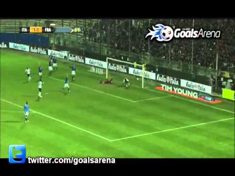 Italie France video but et resume 14/11/2012