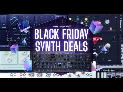 Black Friday 2025 Synth and Plugin Deals // My Top Choices