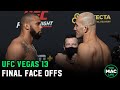 UFC Vegas 13 Thiago Santos Vs Glover Teixeira Final Face Offs