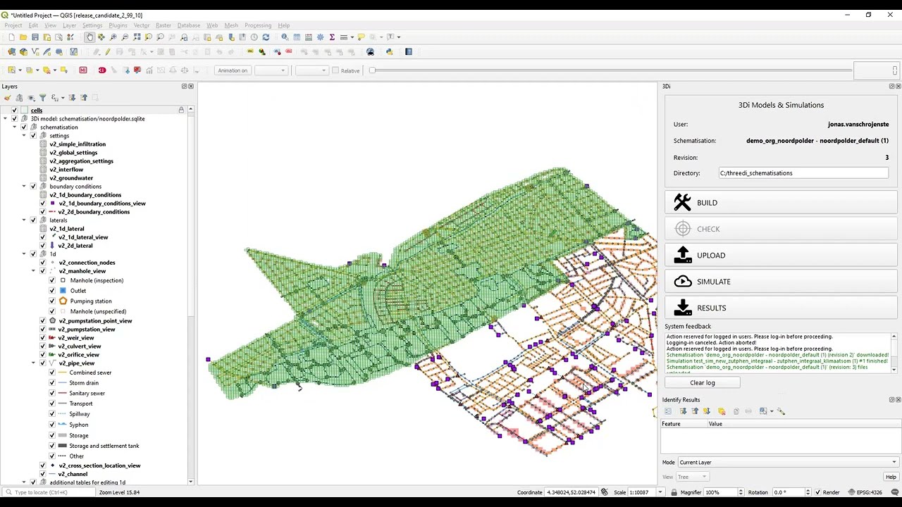 3Di Simplified Modelling Process