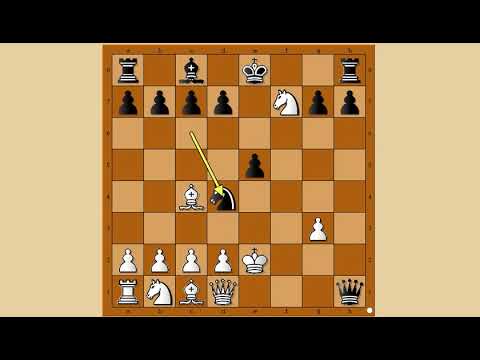 Greška belog  7. Ke1 ~ Trakslerov protivnapad # 1377