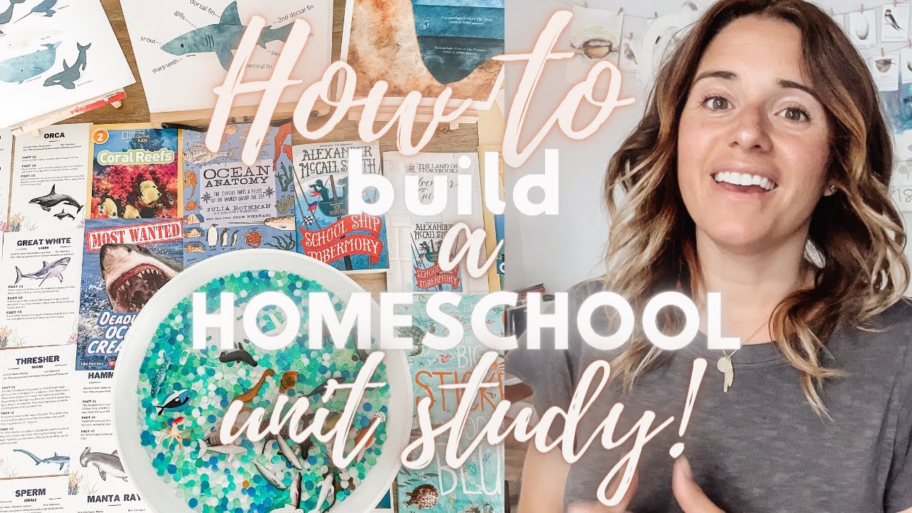 How to Build a Homeschool unit study! + HOMESCHOOL ORGANIZATION: How I organize my homeschool stuff