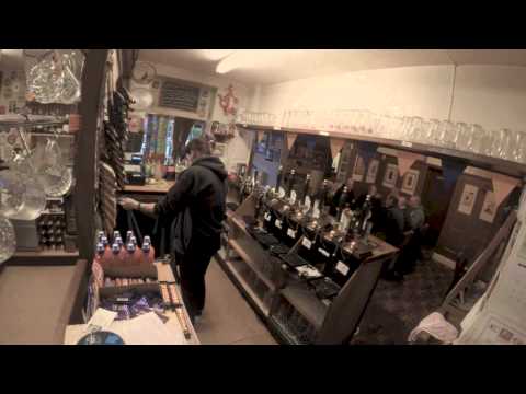 Behind the bar at The Prince