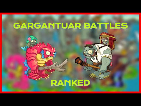 Every Gargantuar Battle Ranked From EASIEST To HARDEST | Plants Vs Zombies 2