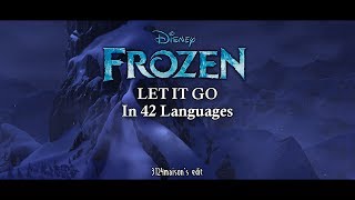 Musik-Video-Miniaturansicht zu Let It Go (in 42 languages) Songtext von Multilingual Fanmade Songs