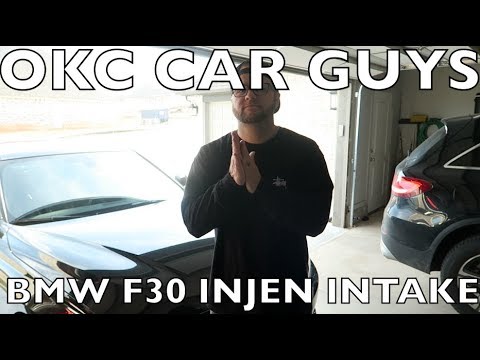 BMW 328i F30 INJEN INTAKE!!! N20 Sounds Awesome!! 1st performance mod!
