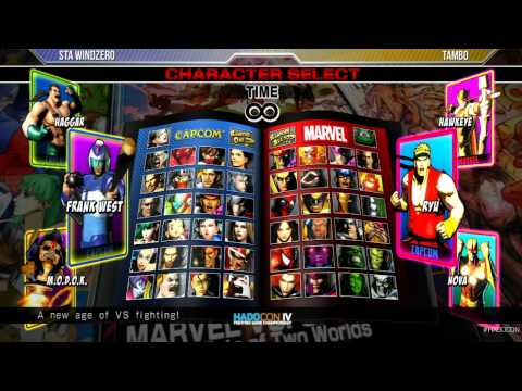 HADOCON IV (UMVC3) STA WindZero VS Tambo