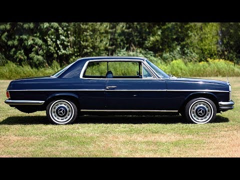 1972 Mercedes-Benz 250C w114 elegantes Coupé von Paul Bracq