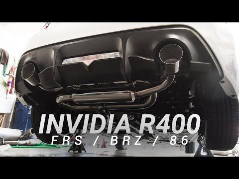 FRS/BRZ/86 Invidia R400 Install + Sound Clips
