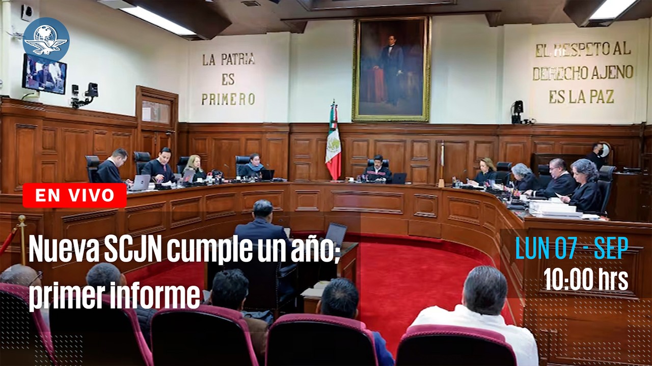 Nueva Suprema Corte de Justicia cumple un año; primer informe de la SCJN