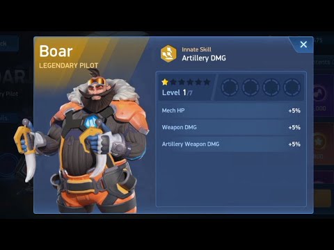 Bad luck😭😭 I could't got the legendary pilot Boar || Mech Arena ||