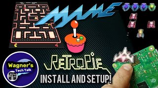How To:  Install RetroPie 4.4 and Setup MAME on a Raspberry Pi 3B+ Play ARCADE GAMES!