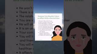 Reasons why you shouldn’t have an Affair with a Married man