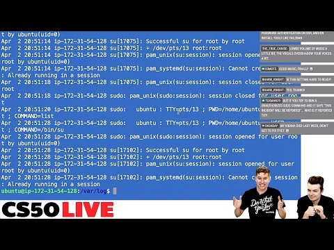 KALI LINUX!- CS50ライブ、EP.51 (KALI LINUX! - CS50 Live, EP. 51)